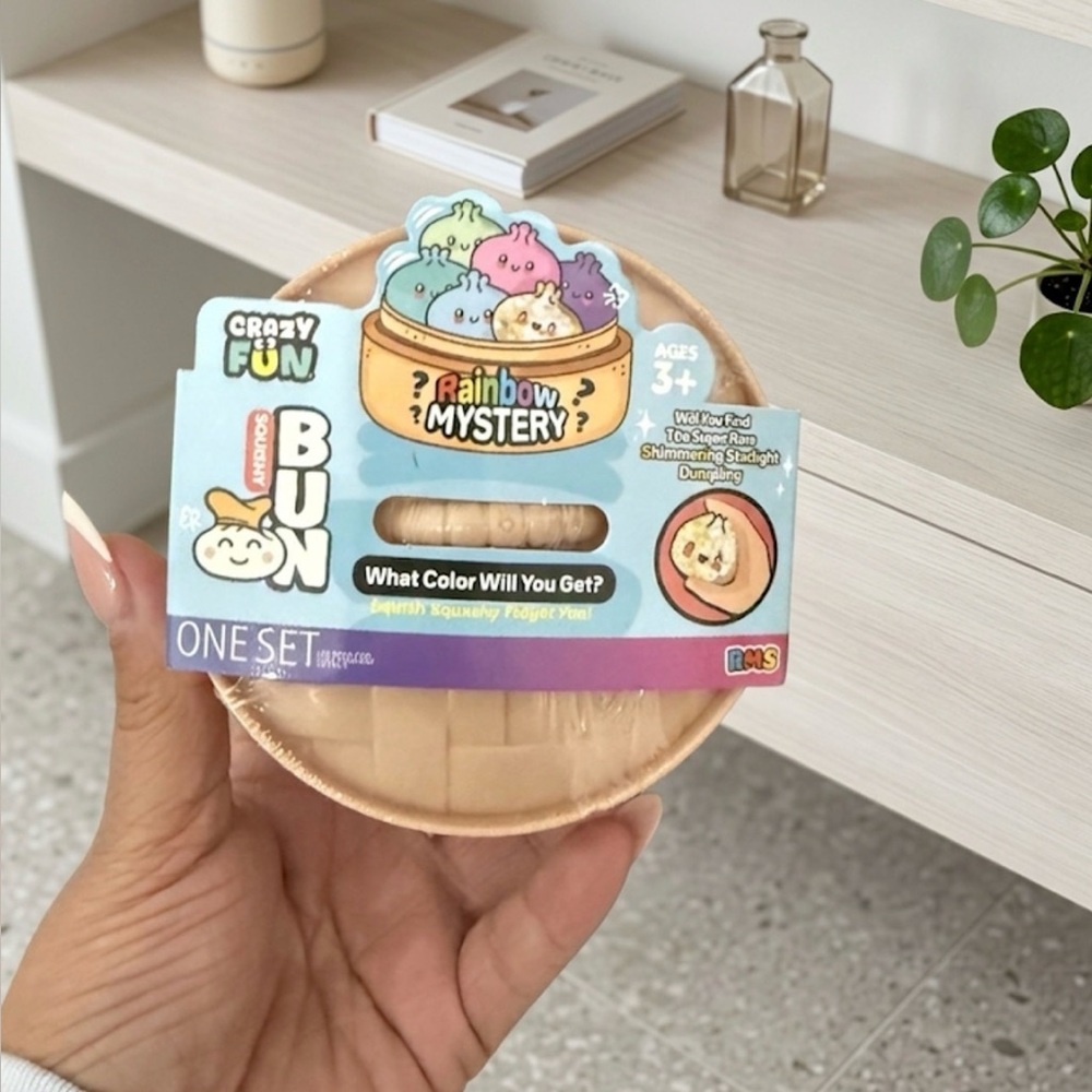 🔥 VIRAL DUMPLING 🔥 - NEW Rainbow Mystery Squishy Bun